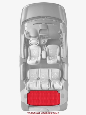 ЭВА коврики «Queen Lux» багажник для BMW 3 series Convertible (F30)